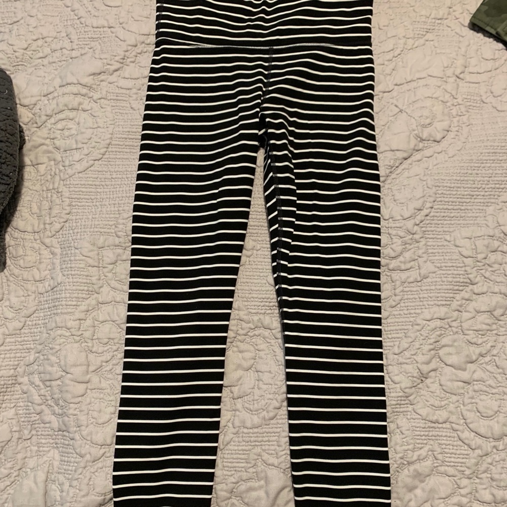 Athleta Striped Legging